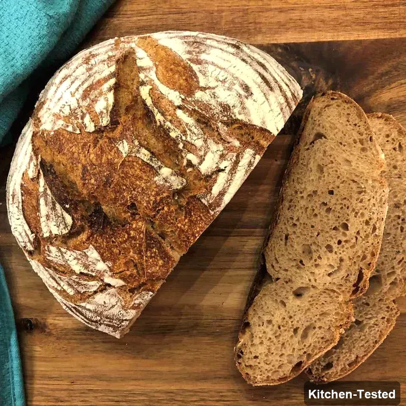 Whole-Wheat Sourdough Bread whole wheat sourdough bread