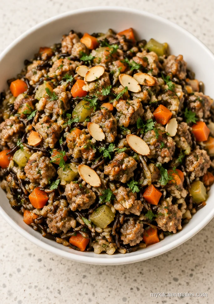 Wild Rice and Turkey Stuffing