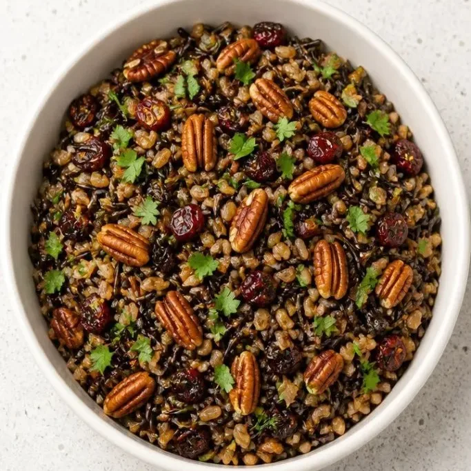 wild rice pilaf