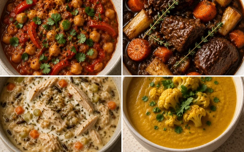12 Winter Slow Cooker Recipes for Cozy, Hands-Off Meals 12 Winter Slow Cooker Recipes for Cozy, Hands-Off Meals