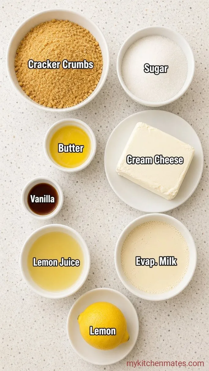 No-Bake Woolworth Cheesecake Recipe Ingredients