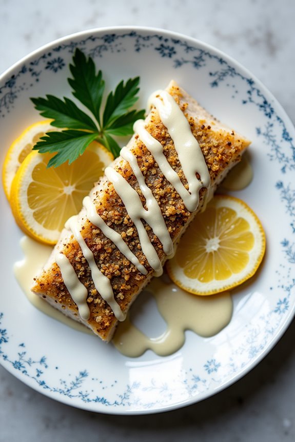 za atar sea bass delight