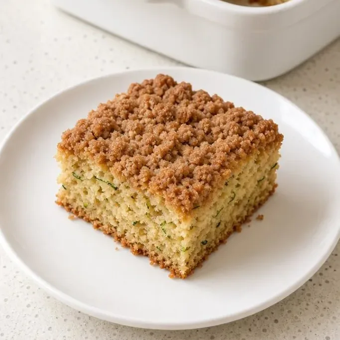 Moist Zucchini Coffee Cake with Brown Sugar Streusel Zucchini Coffee Cake