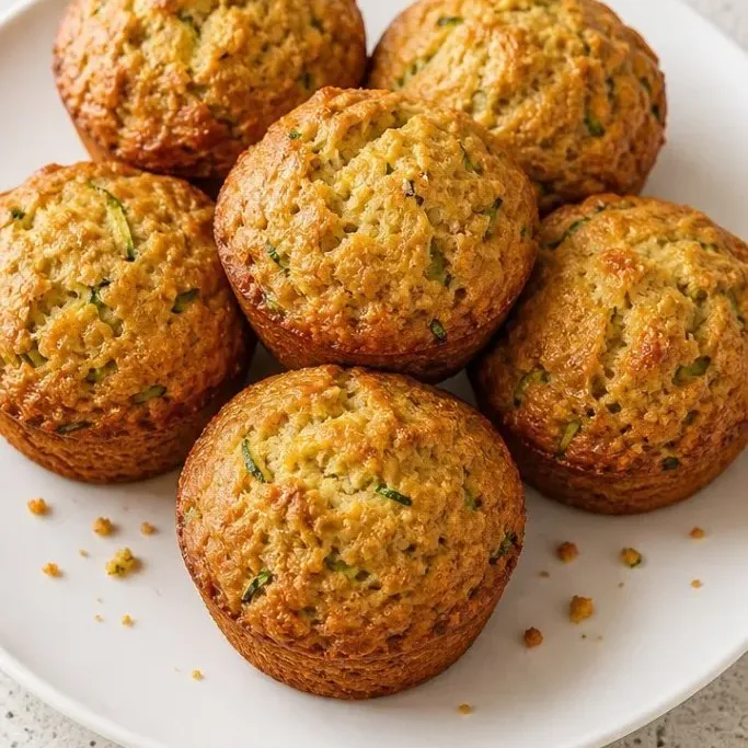Zucchini Protein Muffins