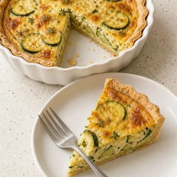Zucchini Quiche Recipe