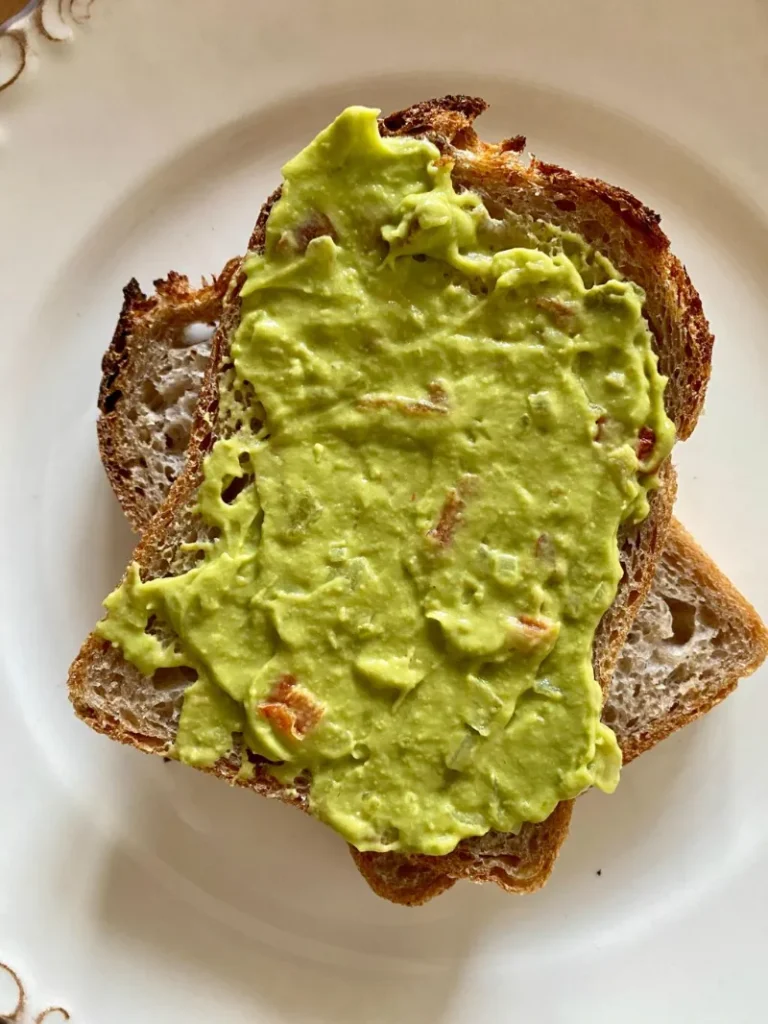 🥑 Mashed Avocado Toast soft bread